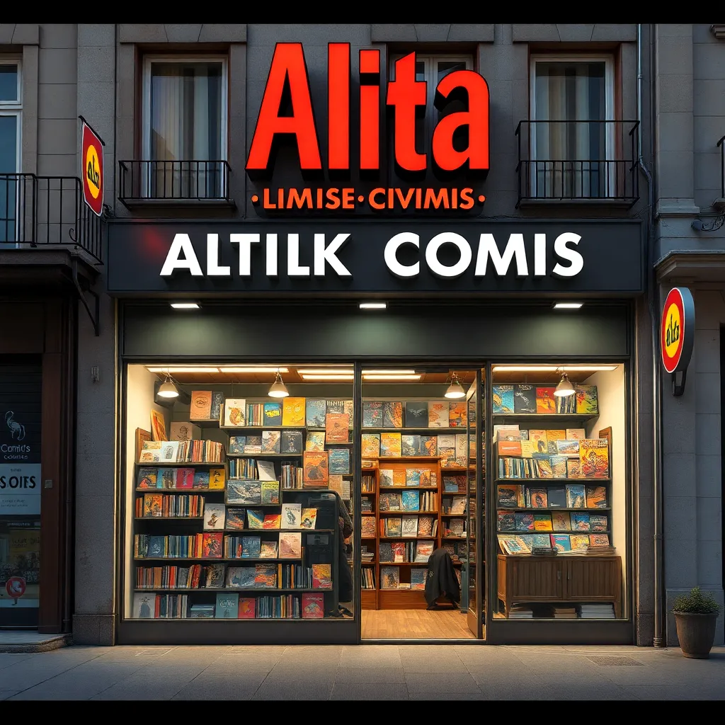 Negocio Alita Cómics ~ Librería Especializada