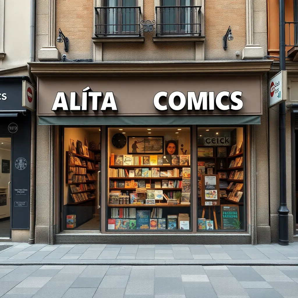 Negocio Alita Cómics (a Coruña)