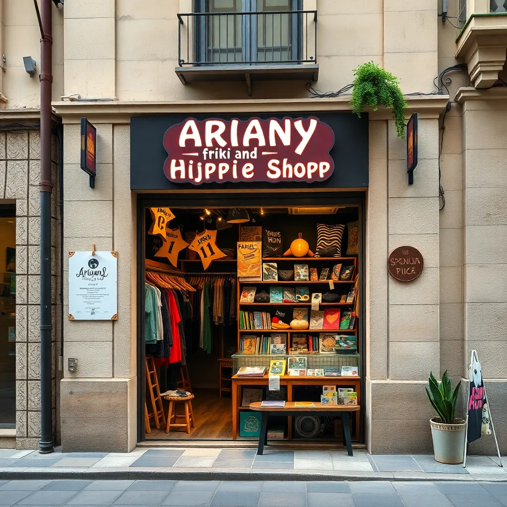 Negocio Ariany Friki & Hippie Shop