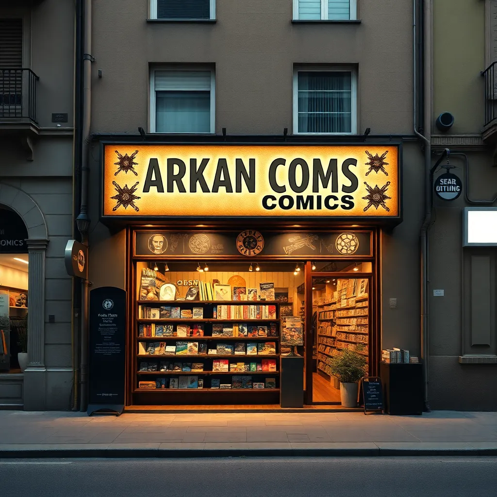 Negocio Arkham Comics