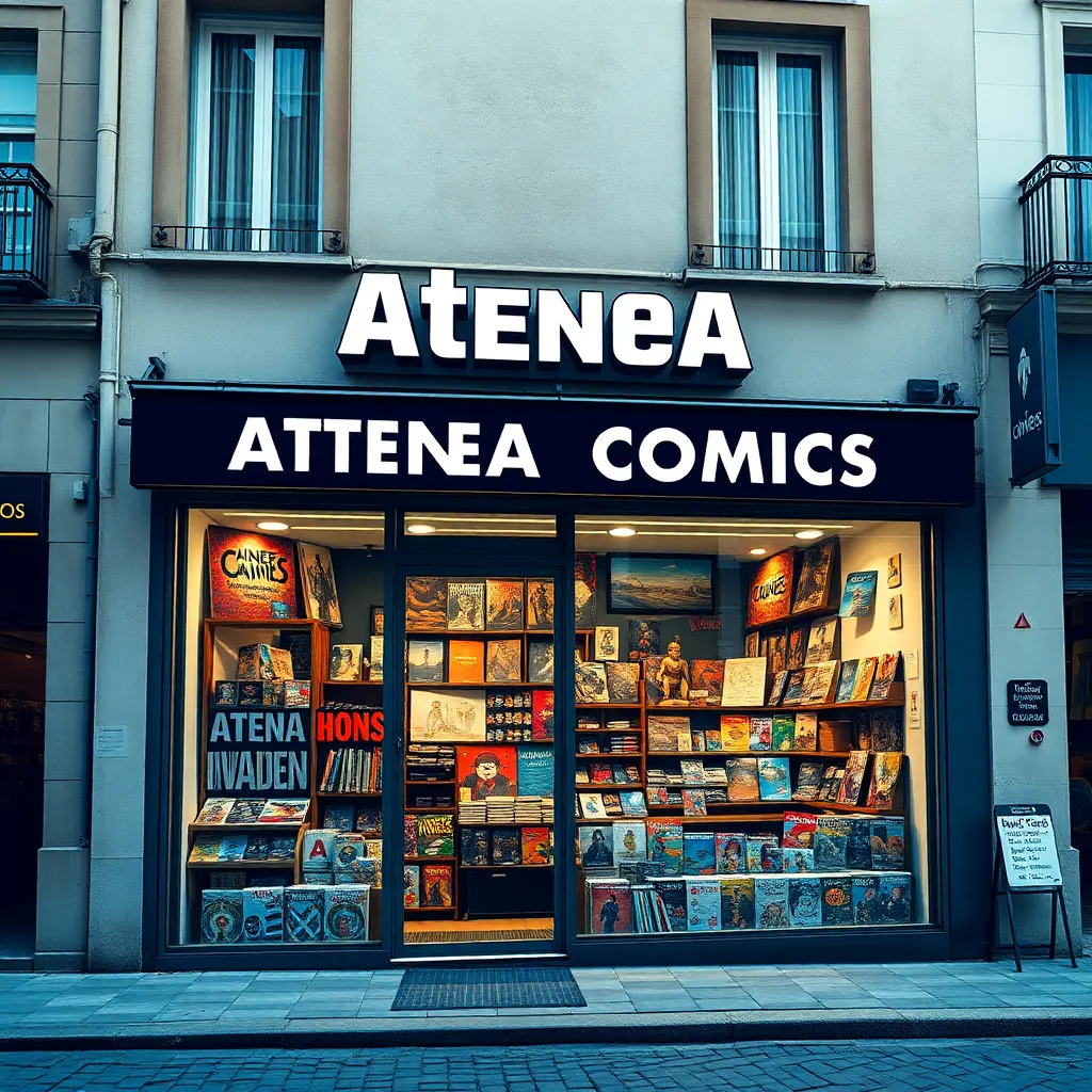Negocio Atenea Comics