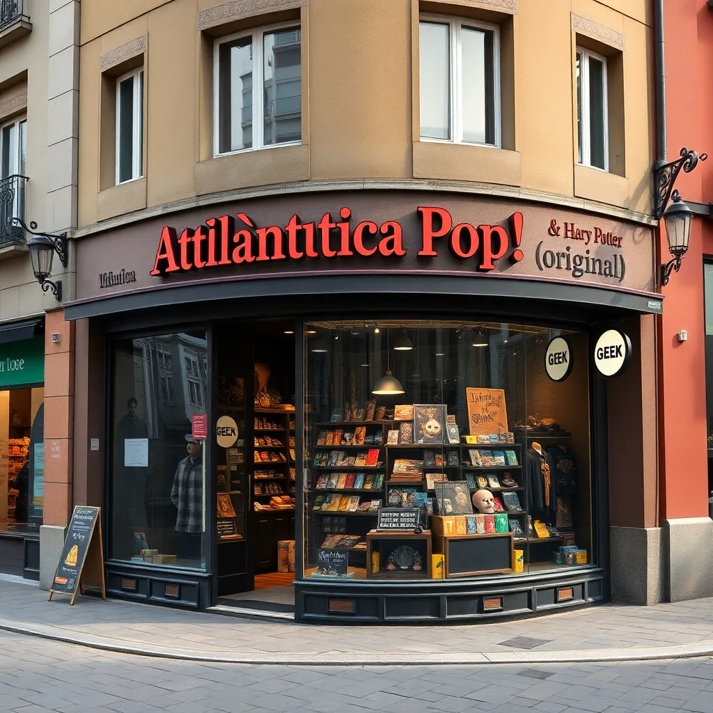 Negocio Atlántica Pop! & Harry Potter Store (original)