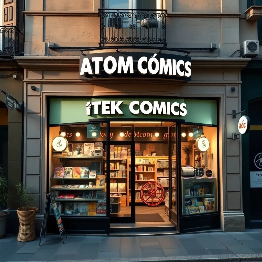 Negocio Atom Cómics