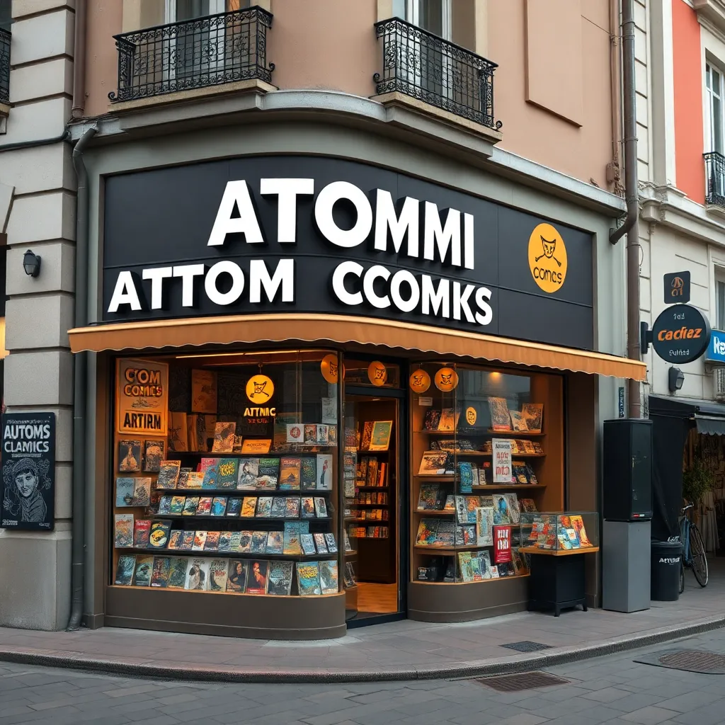 Negocio Atom Cómics