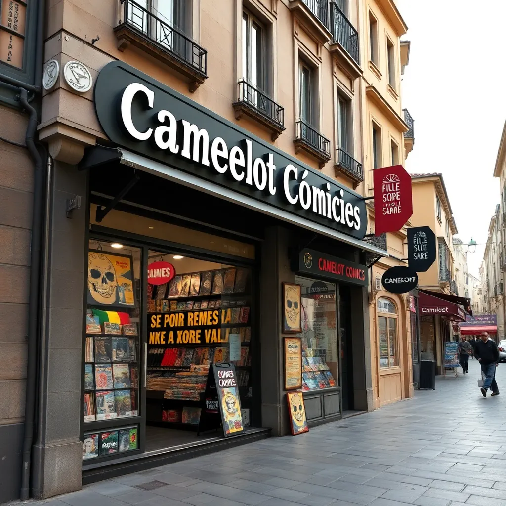 Negocio Camelot Cómics