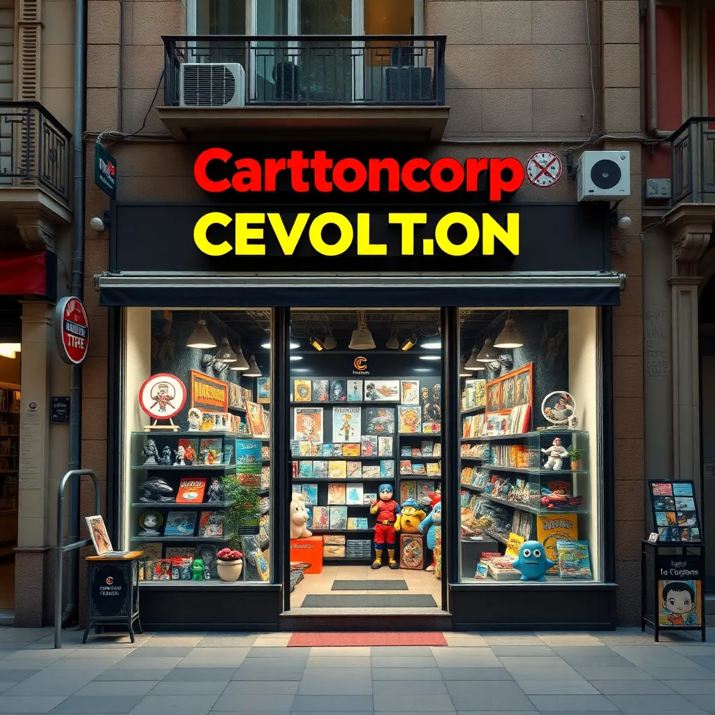 Negocio Cartooncorp Evolution - Merchandising - Figuras - Manga - Cómic