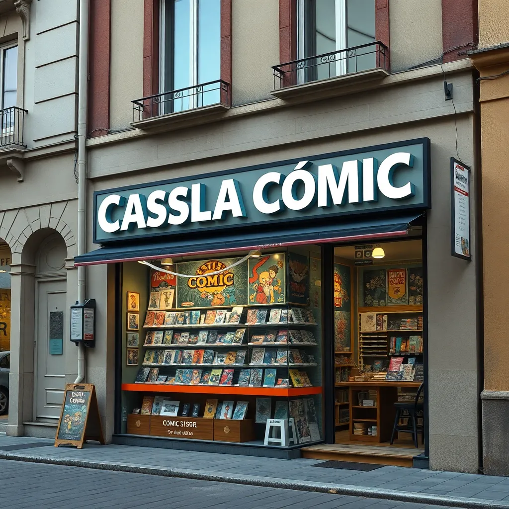 Negocio Castilla Cómic
