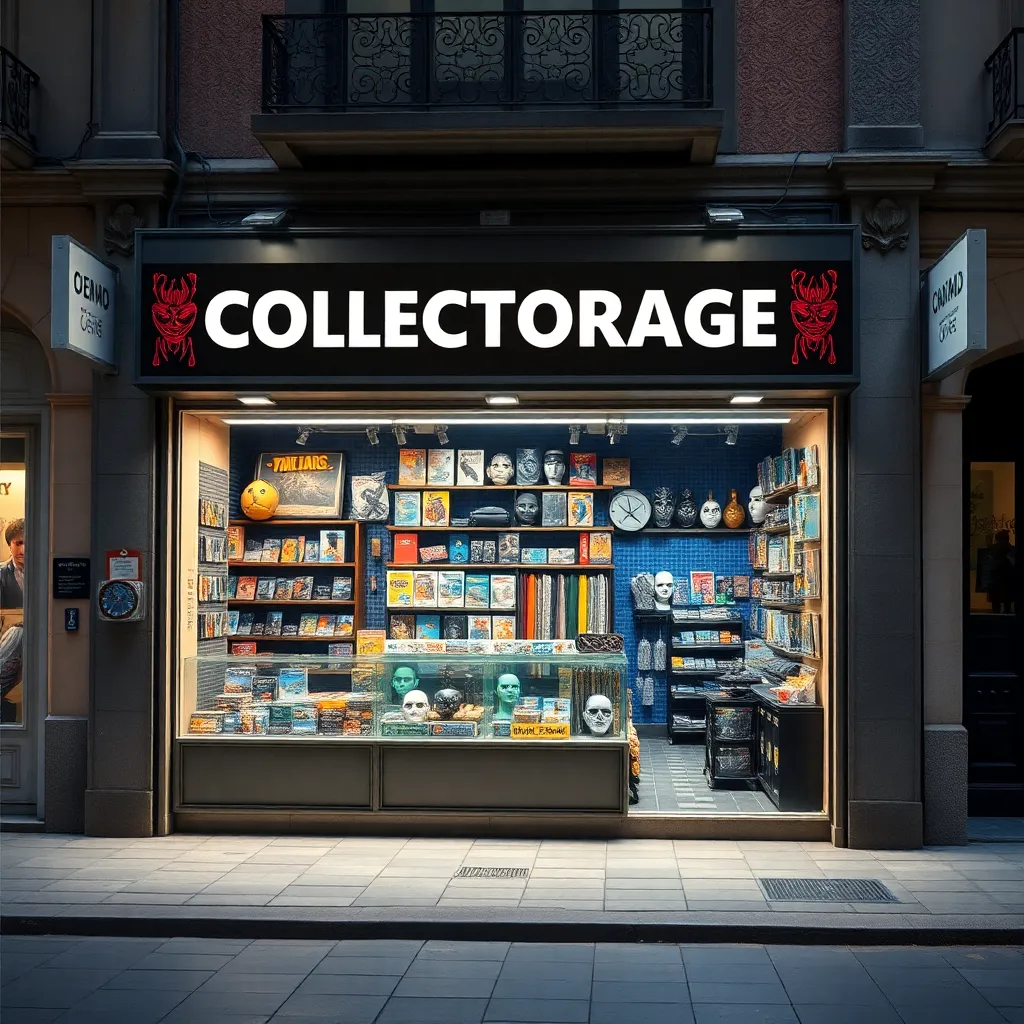 Negocio Collectorage - Tienda De Coleccionismo (cartas, Figuras, Merchandising) Y Juegos