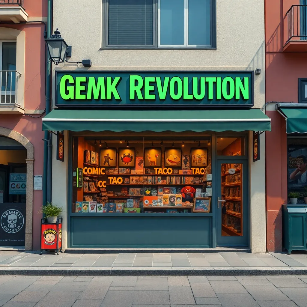 Negocio Comic Revolution