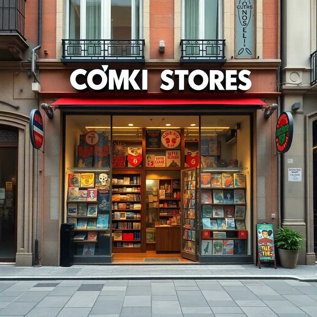 Negocio Cómic Stores Granada