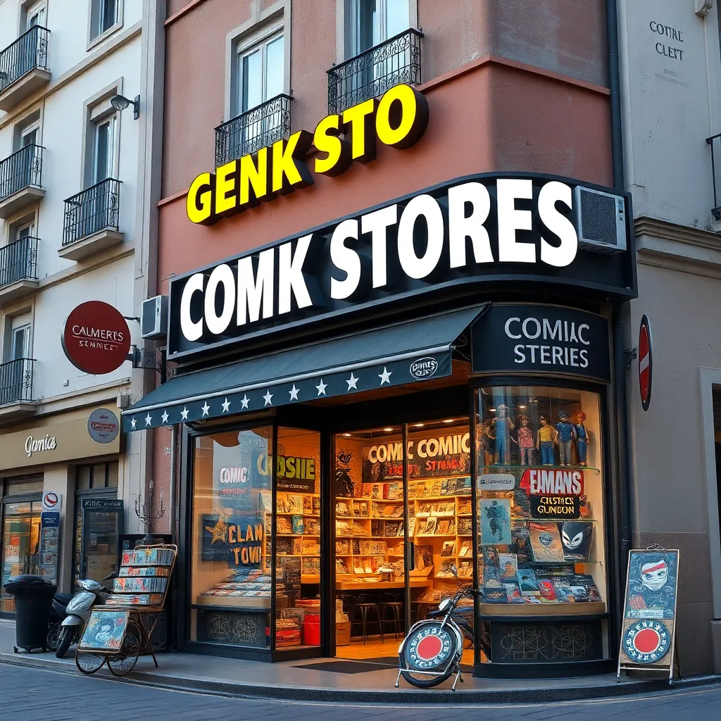 Negocio Comic Stores Málaga Soho