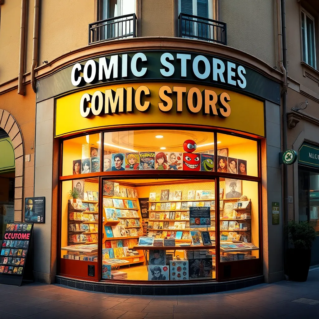 Negocio Comic Stores Málaga Tilos