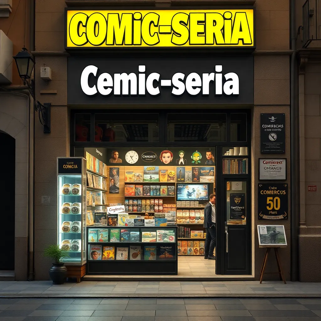 Negocio Comic-sería