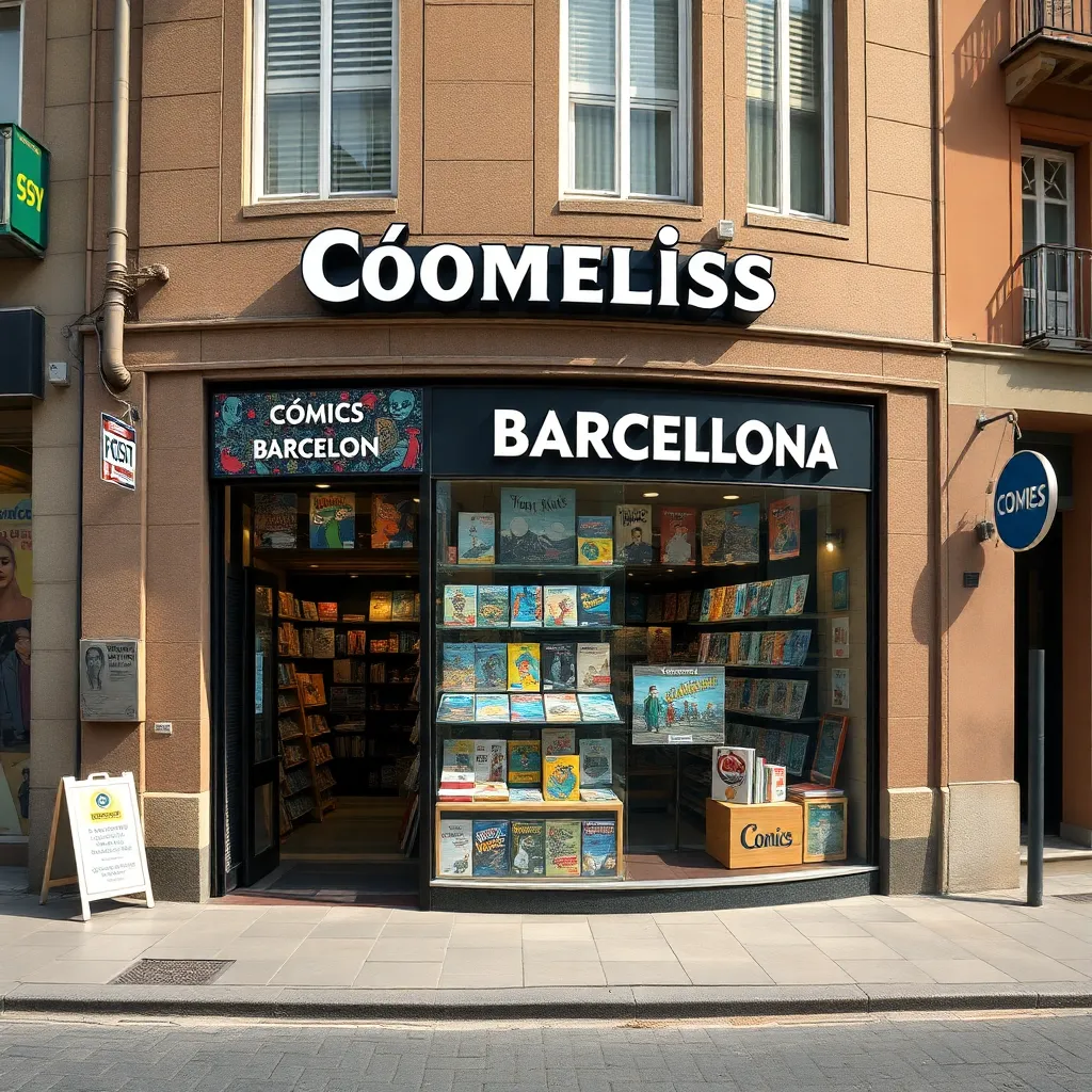 Negocio Cómics Barcelona