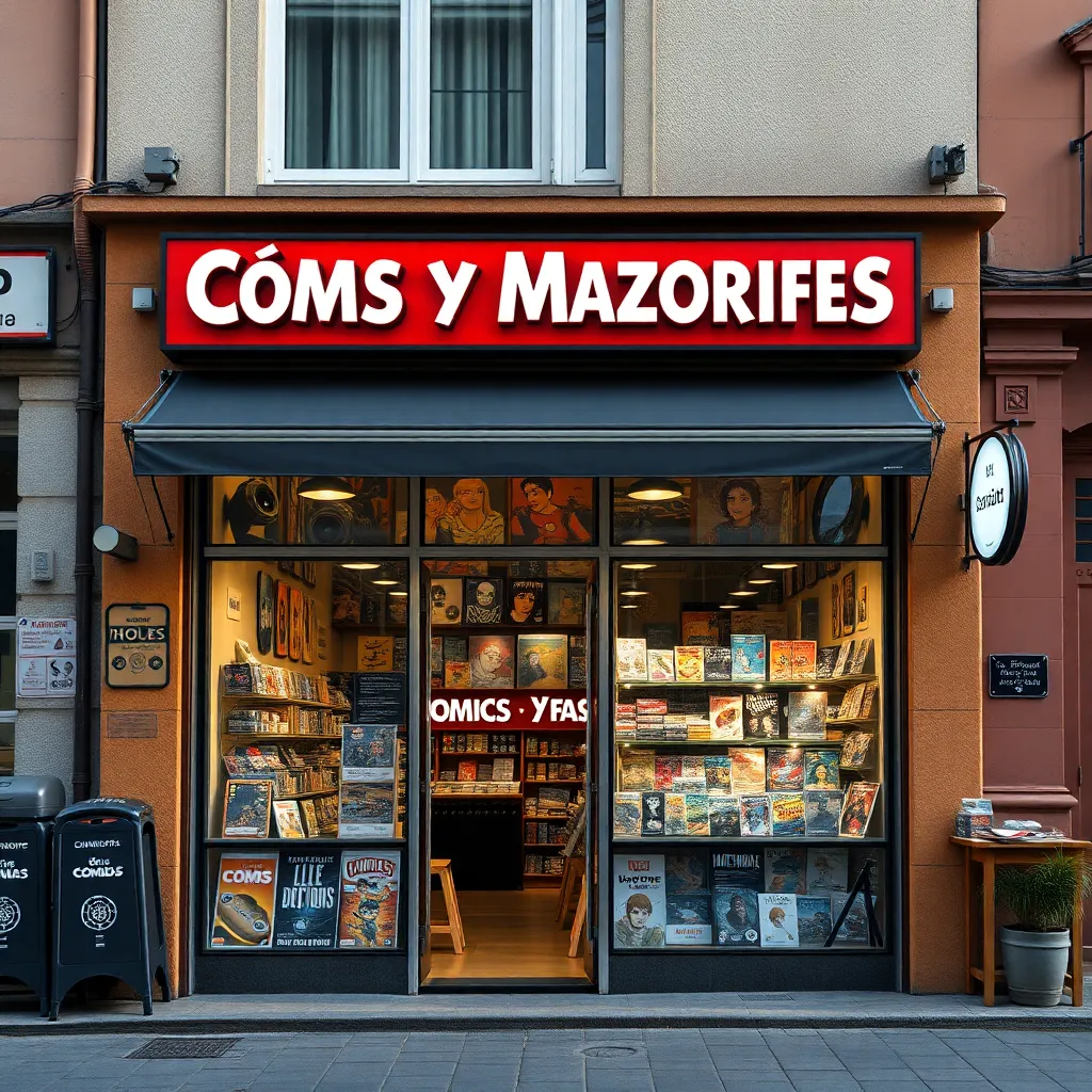 Negocio Cómics Y Mazmorras