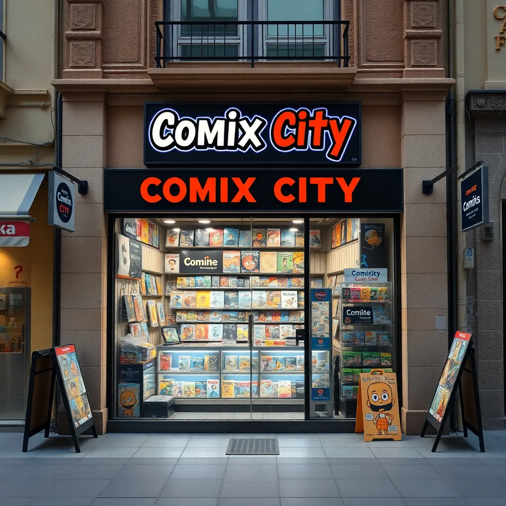 Negocio Comix City Tienda De Cómics Manga Y Funkos En Alicante