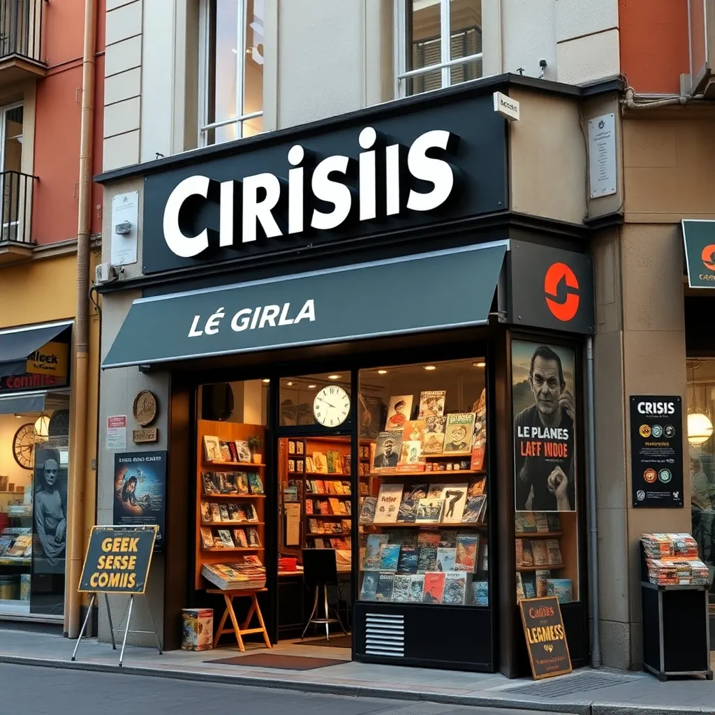 Negocio Crisis Leganés Comics