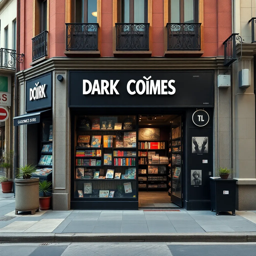 Negocio Dark Cómics