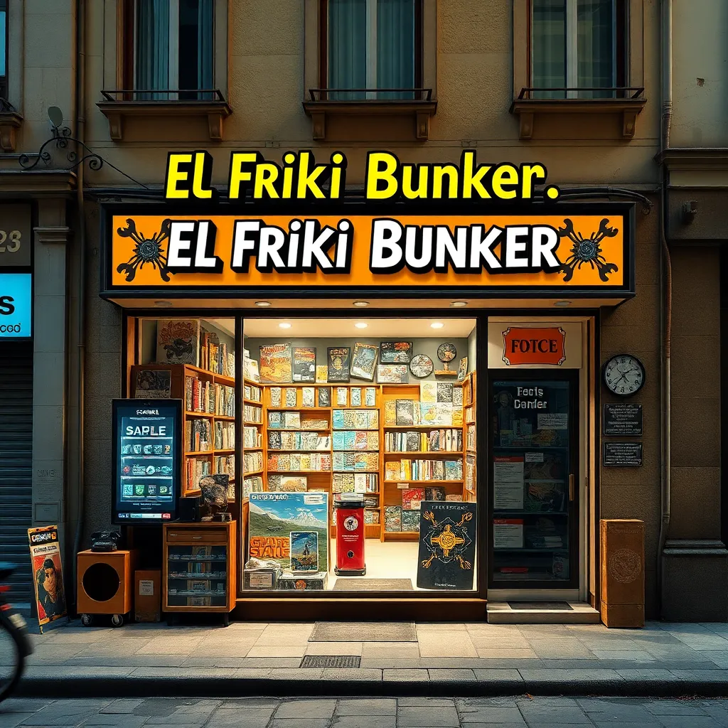 Negocio El Friki Bunker - Almacén (no Recogidas)