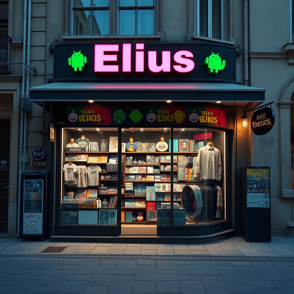 Negocio Elius. Tu Tienda Friki