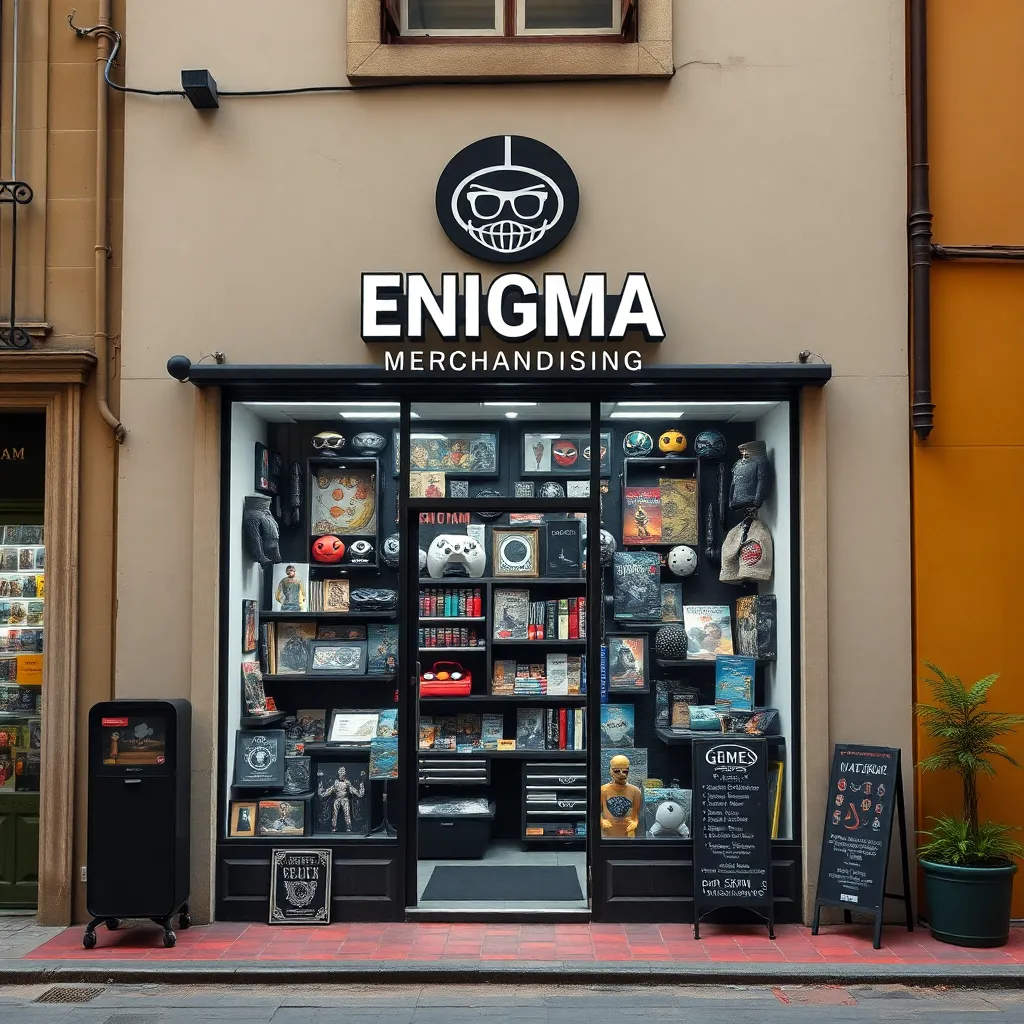 Negocio Enigma Merchandising