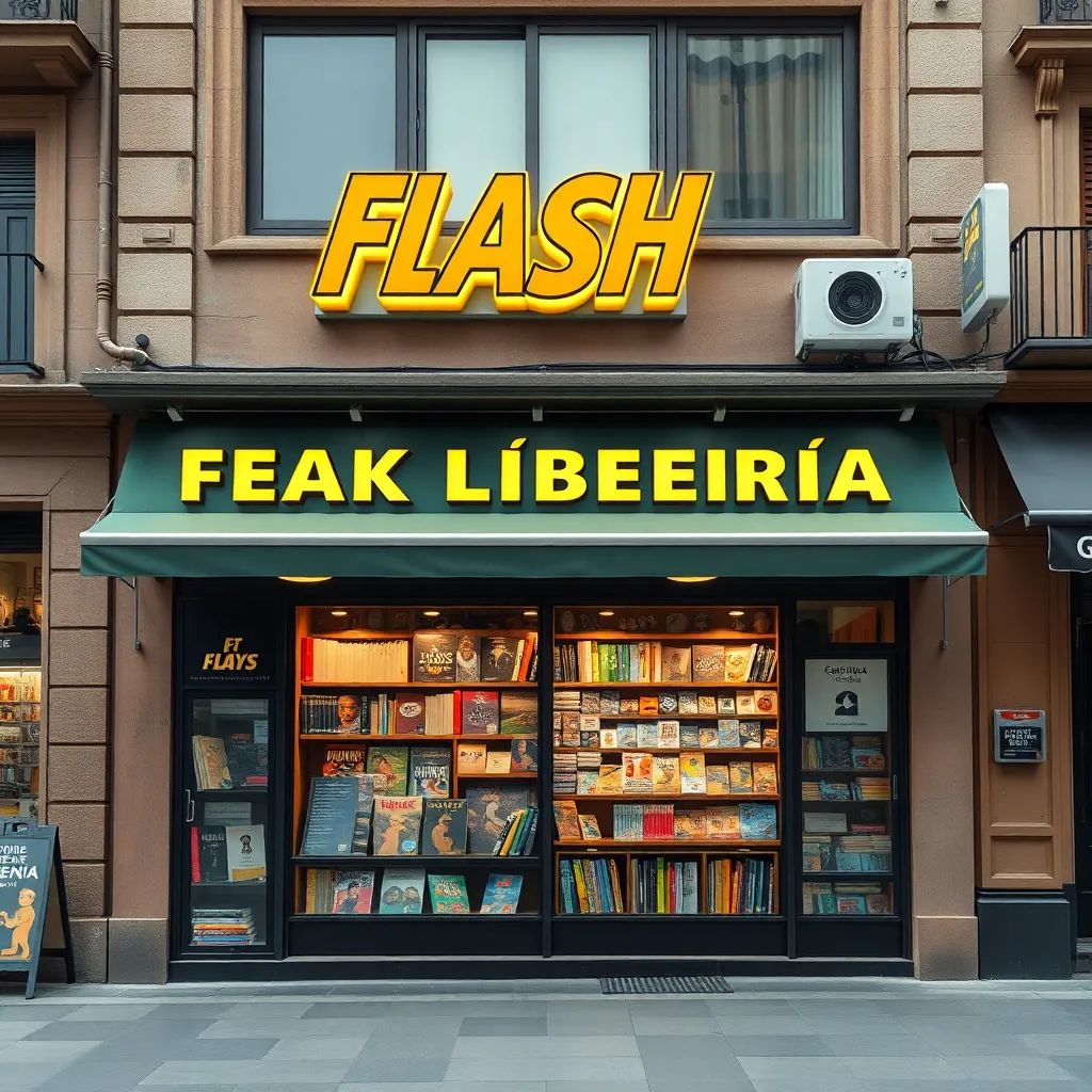 Negocio Flash Librería