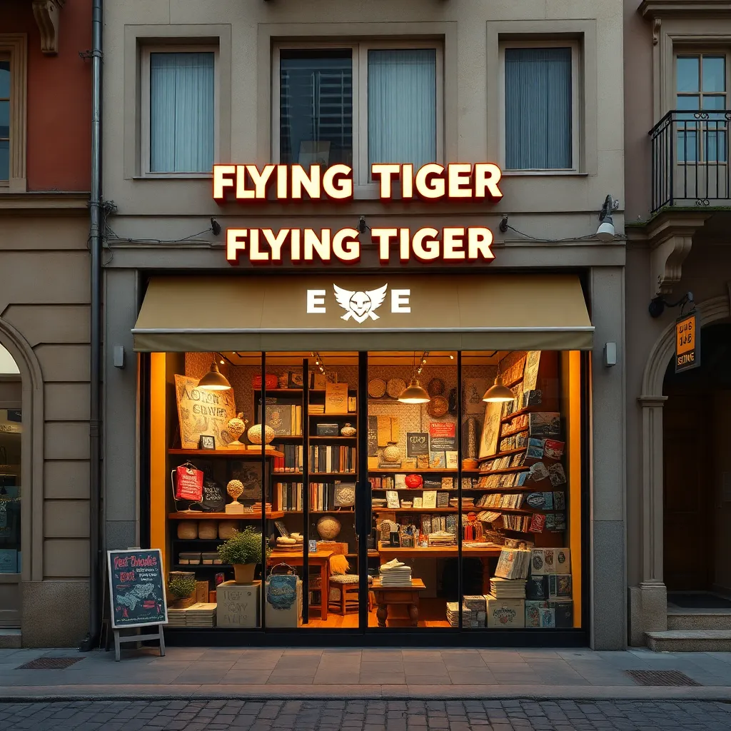 Negocio Flying Tiger Copenhagen