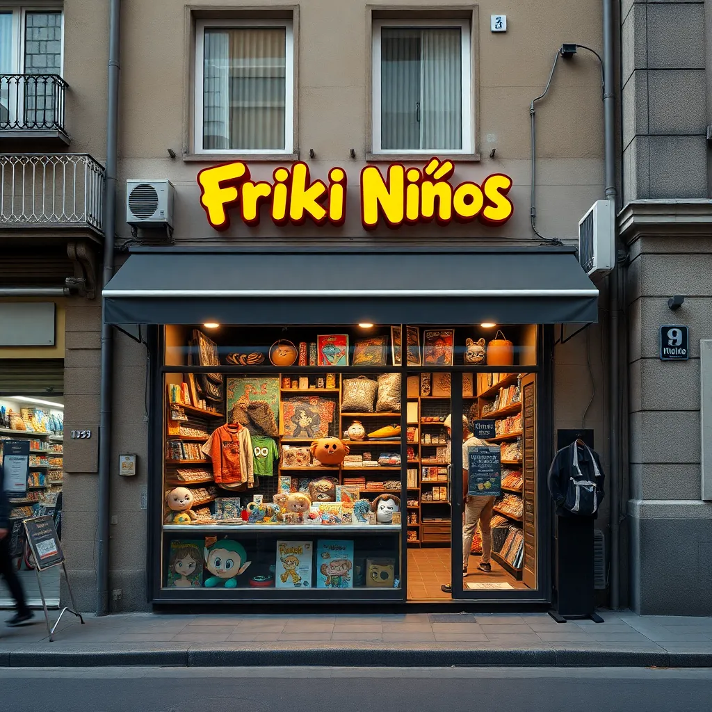 Negocio Friki Niños