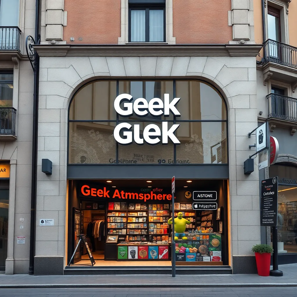 Negocio Geek Atmosphere C.c. Nuevo Centro