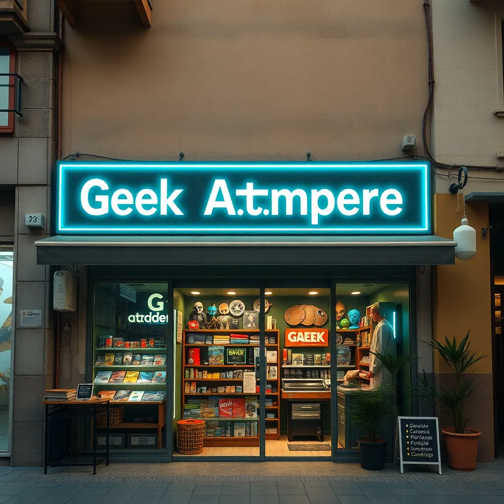 Negocio Geek Atmosphere C.c. Thader