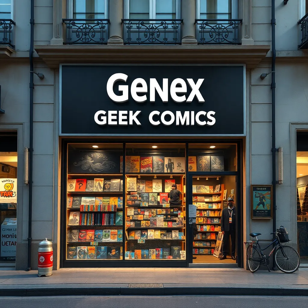 Negocio Genex Comics
