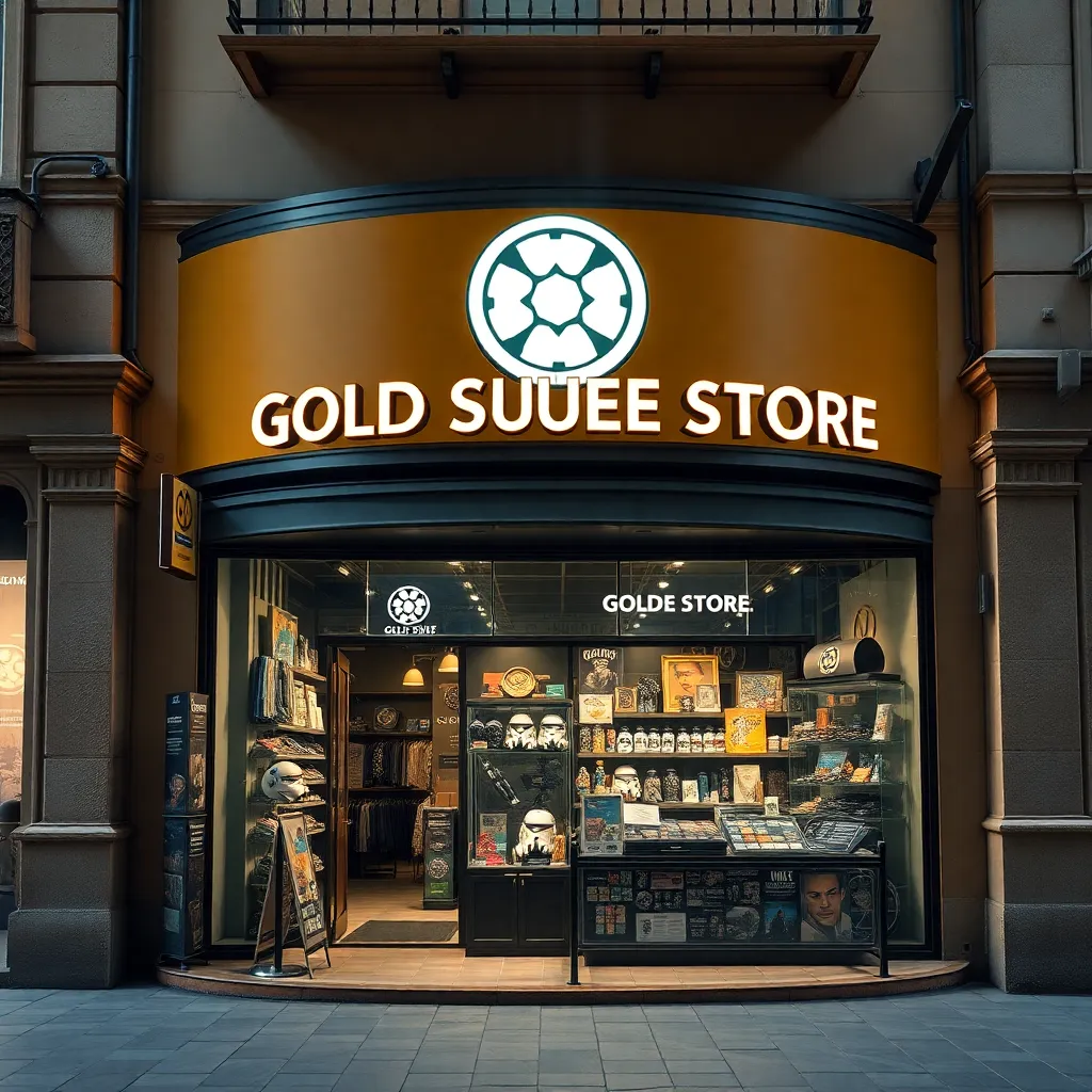 Negocio Gold Saucer Store