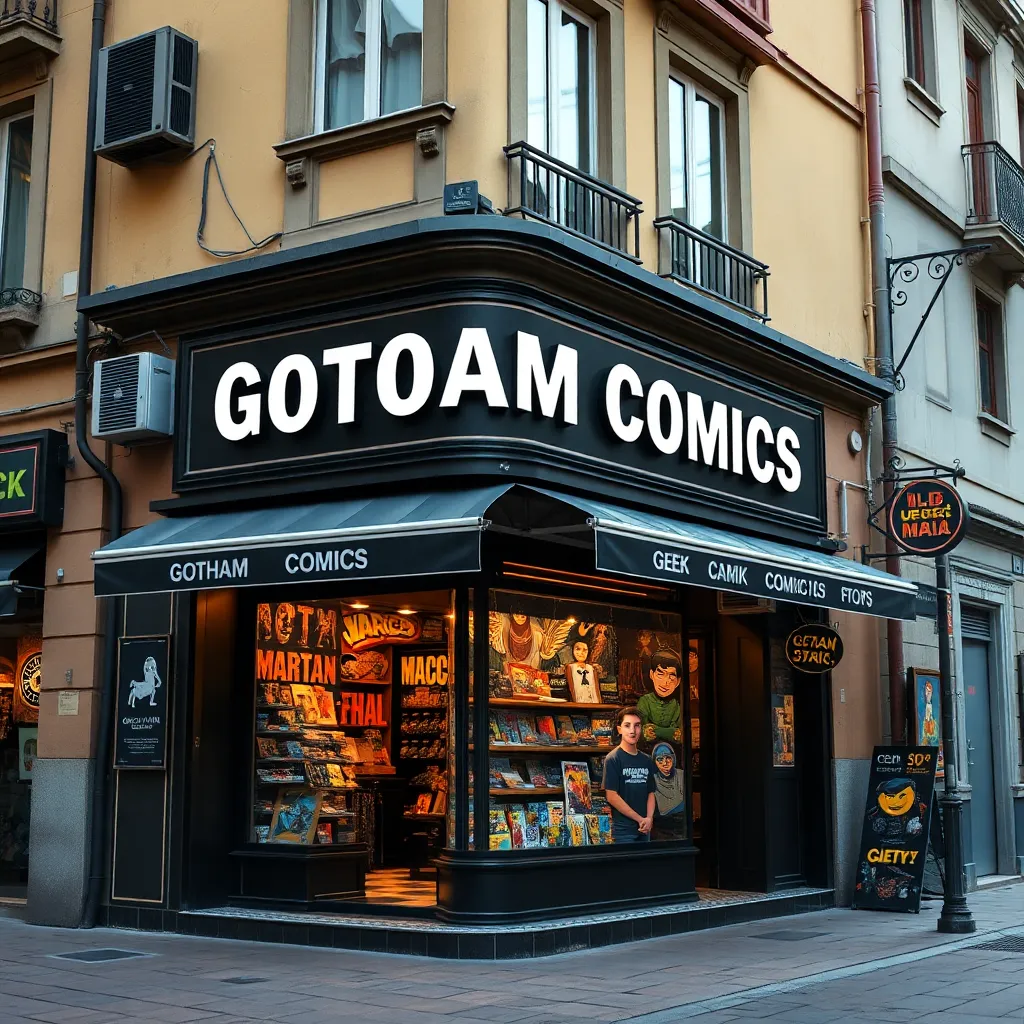 Negocio Gotham Comics