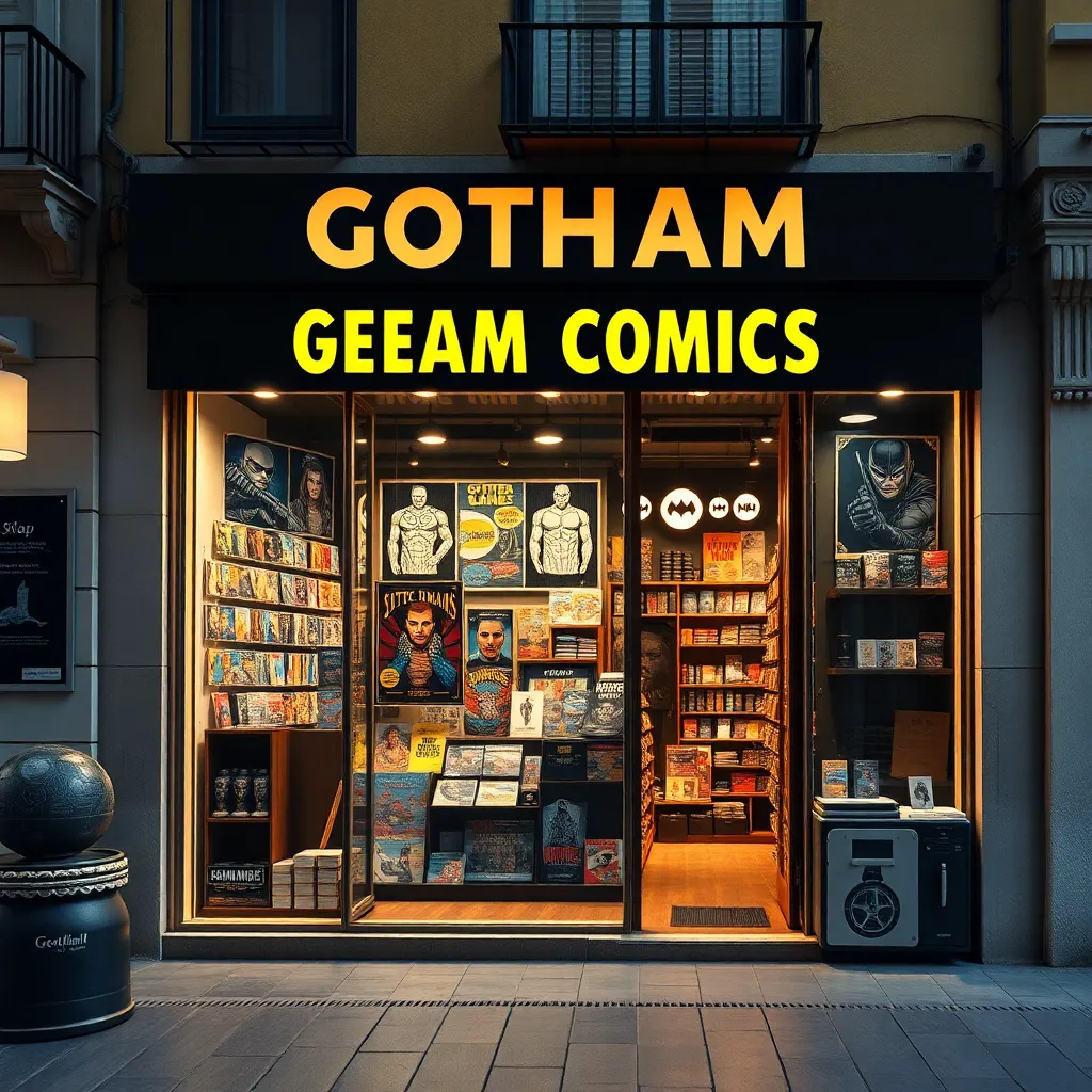 Negocio Gotham Comics