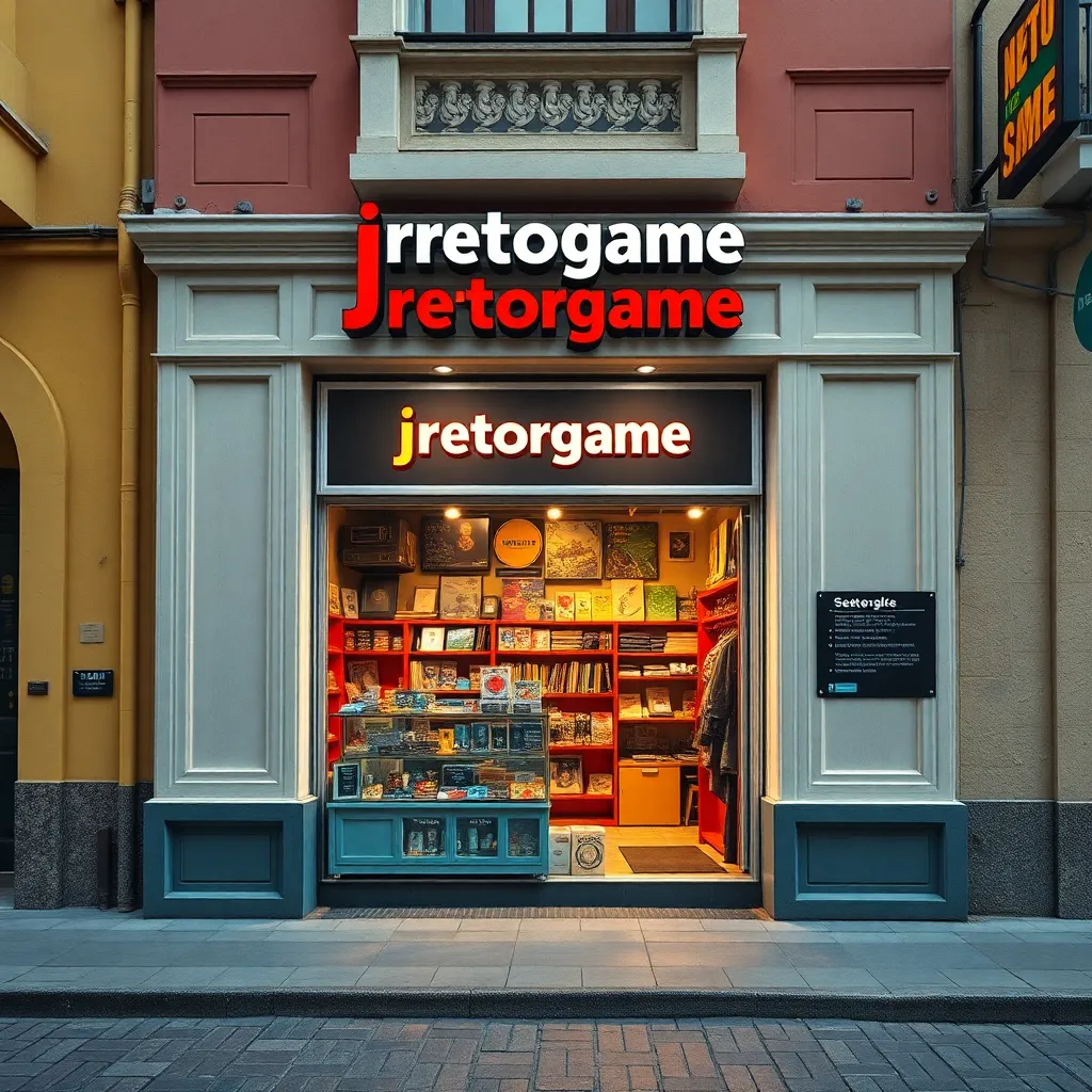 Negocio Jretrogame