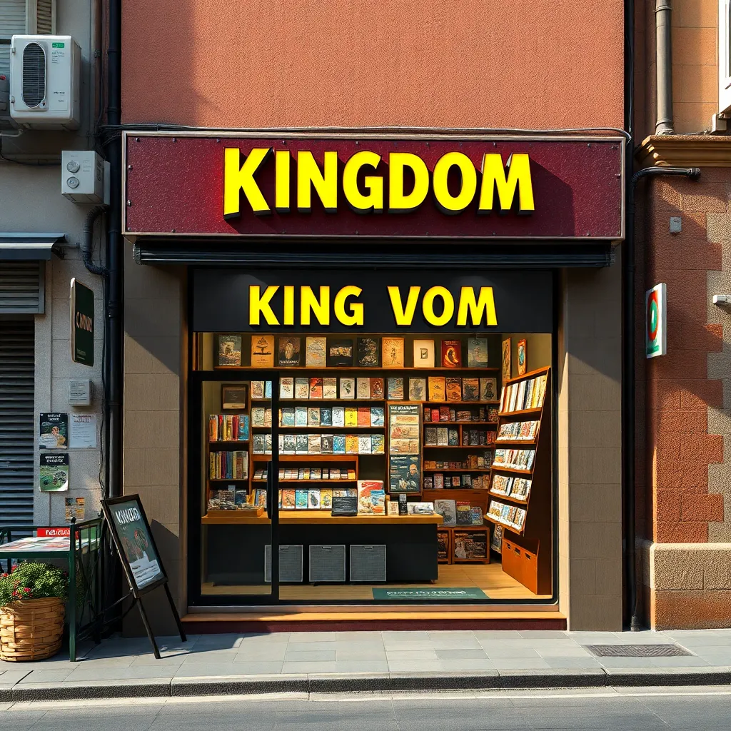 Negocio Kingdom Cómics Lpa