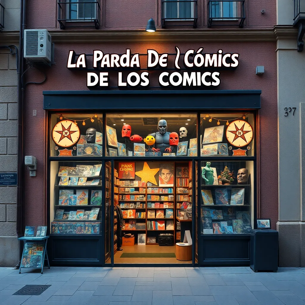 Negocio La Parada De Los Cómics