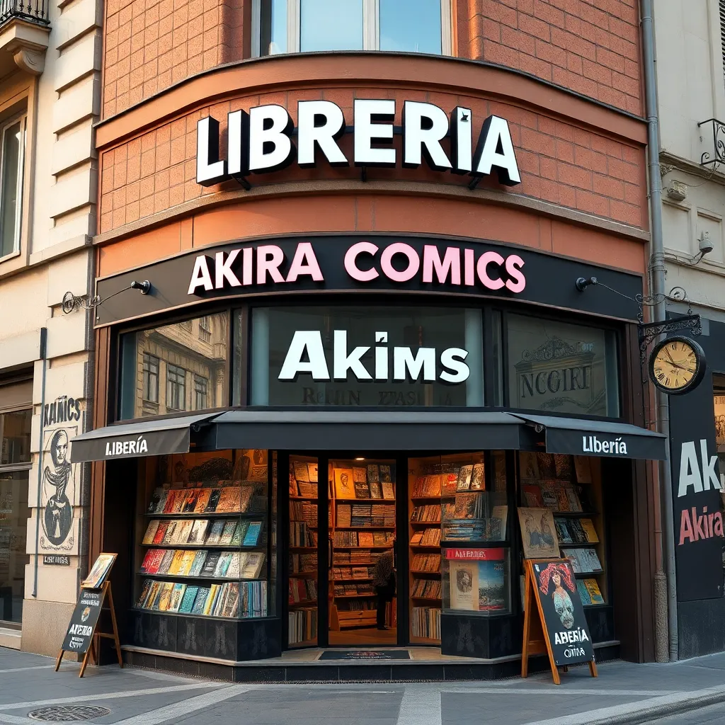 Negocio Librería Akira Comics