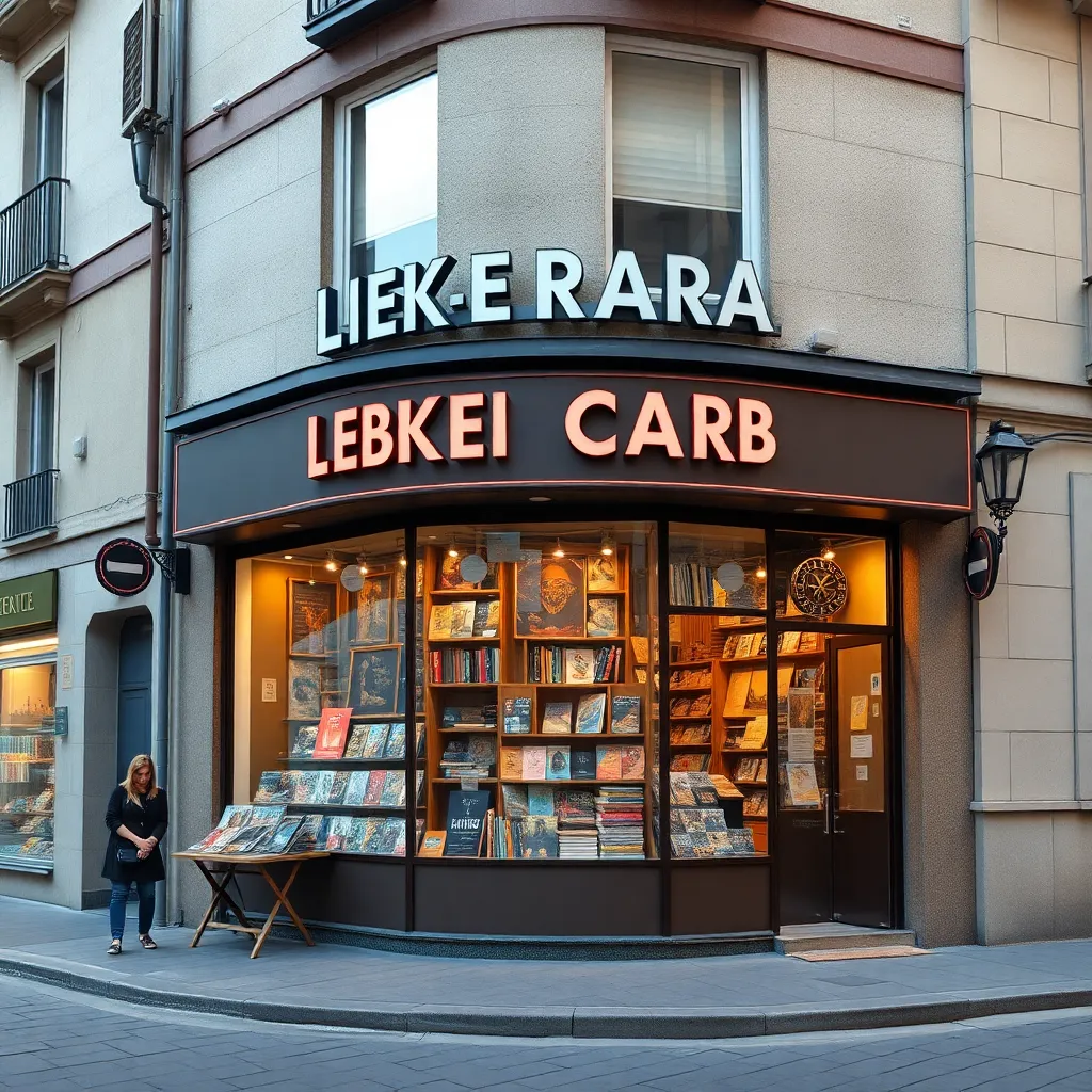 Negocio Librería Legend