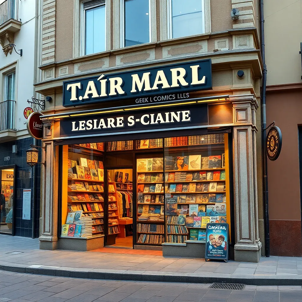 Negocio Librería Taj Mahal Comics