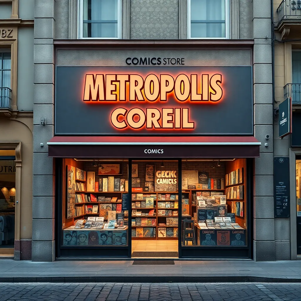 Negocio Metrópolis Comics Coruña