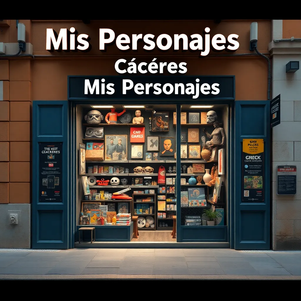 Negocio Mis Personajes Cáceres