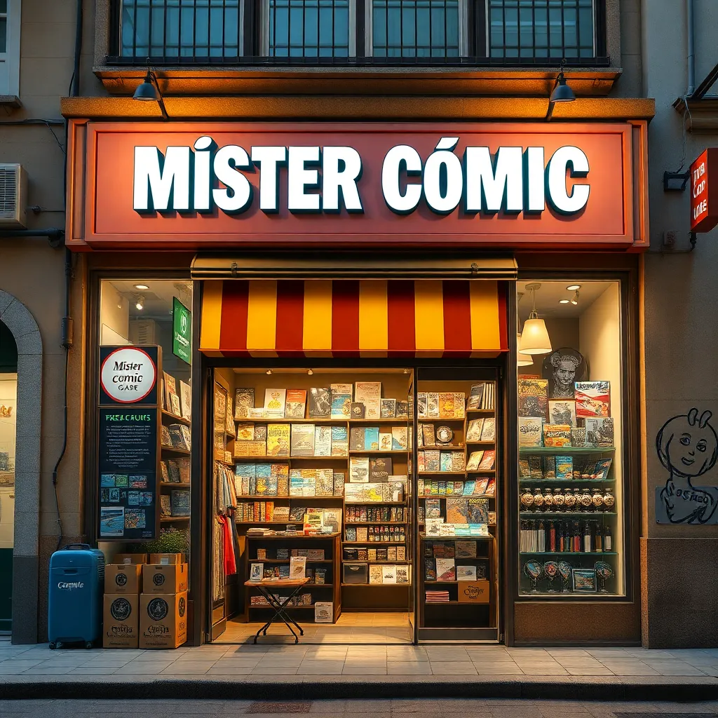 Negocio Mister Cómic
