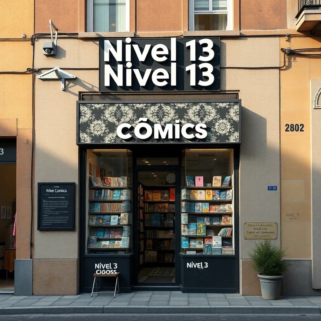 Negocio Nivel 13 Cómics
