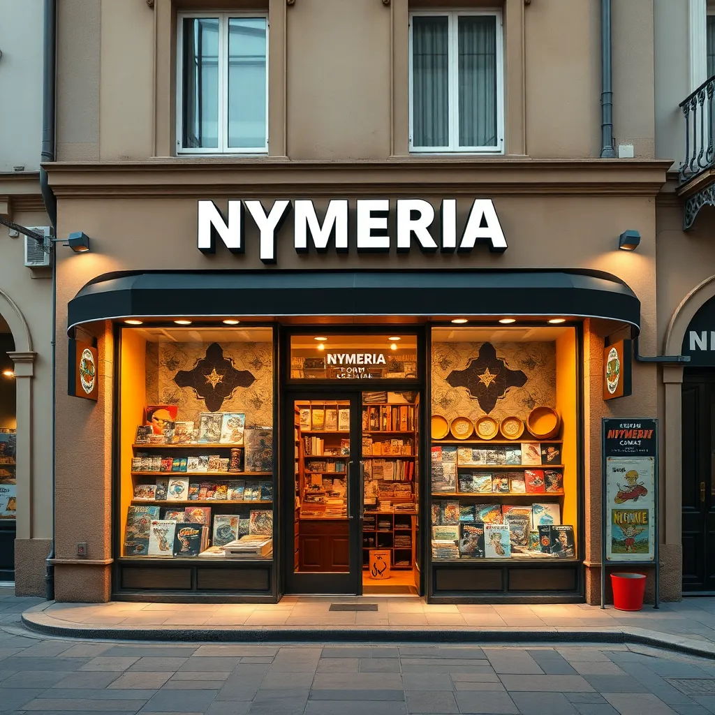 Negocio Nymeria Cómics (principal)