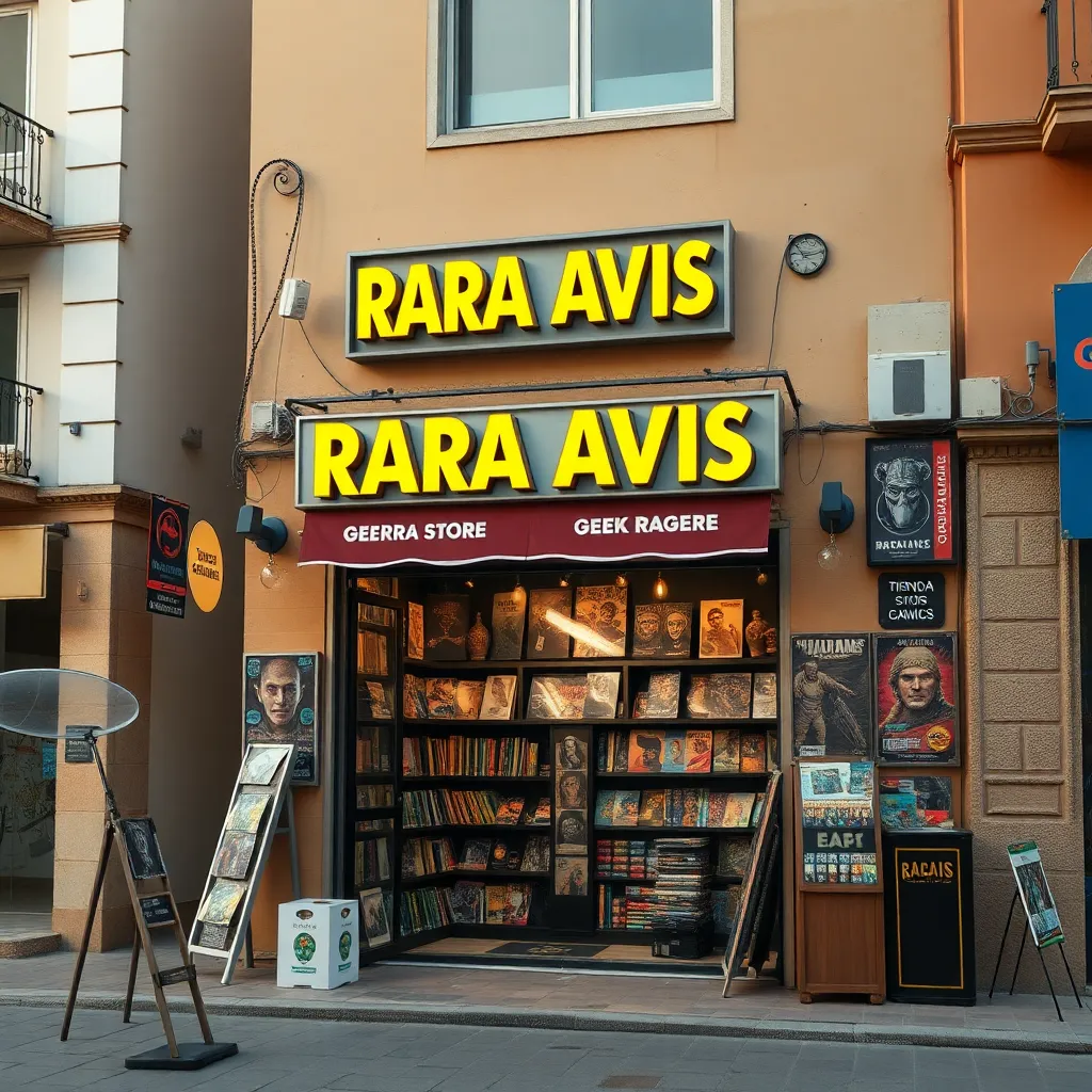 Negocio Rara Avis - Tienda De Cómics, Regalos, Warhammer, Figuras Y Juegos En Dos Hermanas, Sevilla