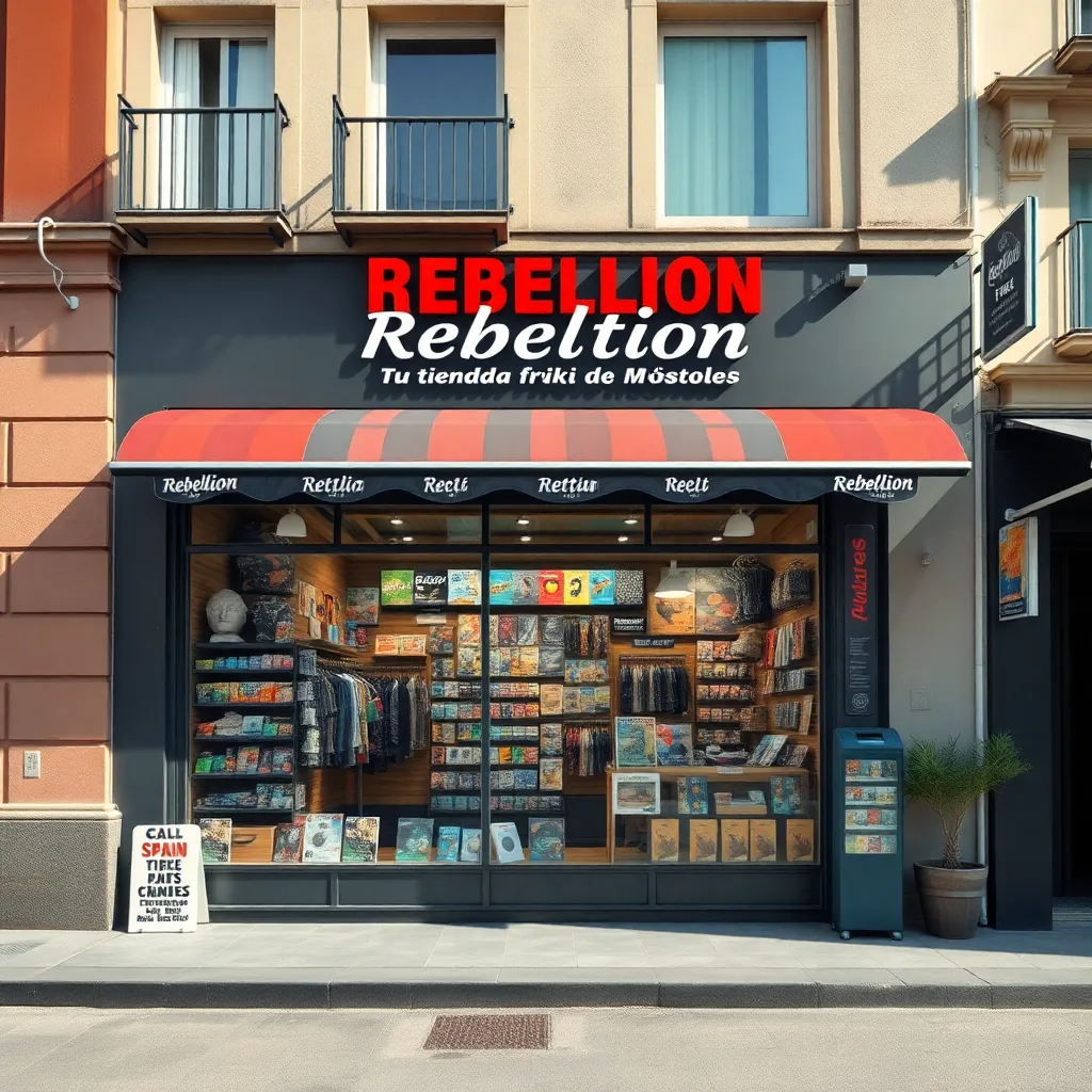 Negocio Rebellion - Tu Tienda Friki De Móstoles