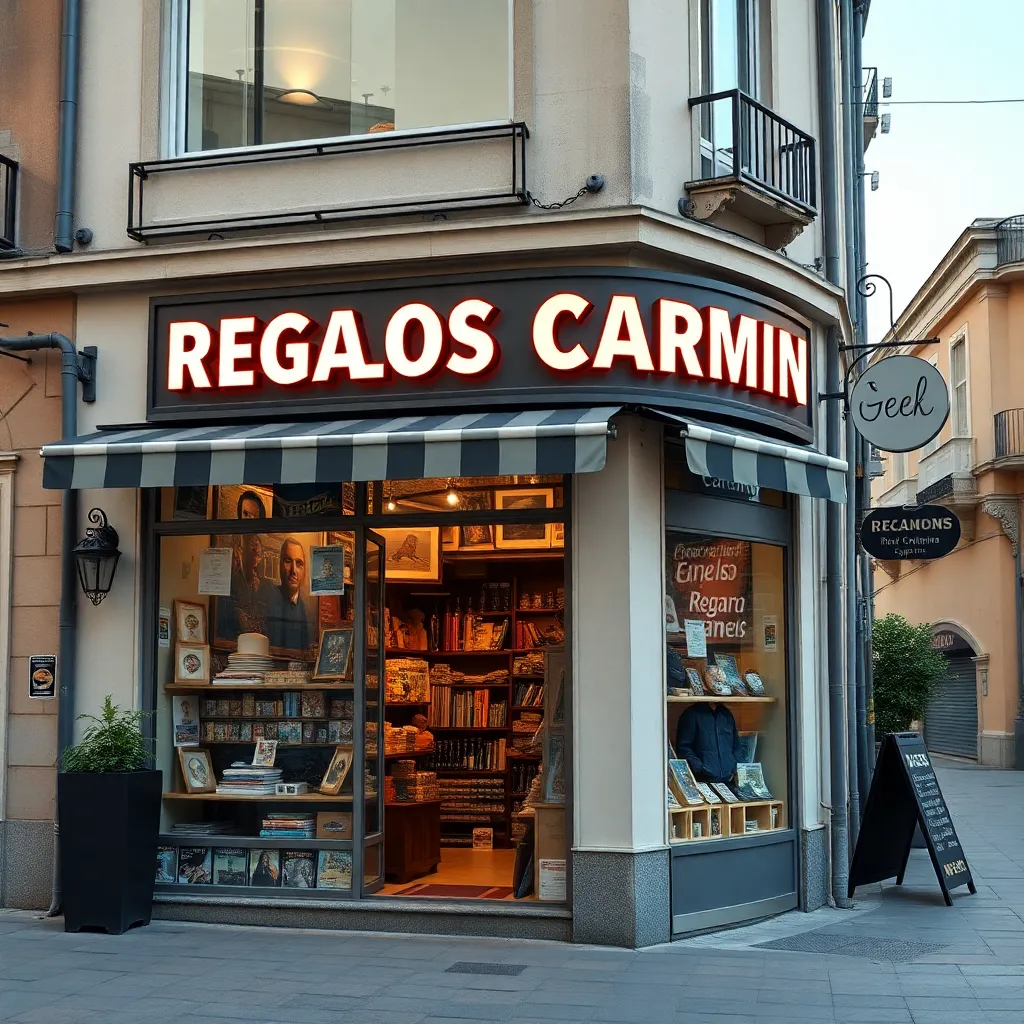 Negocio Regalos Carmin