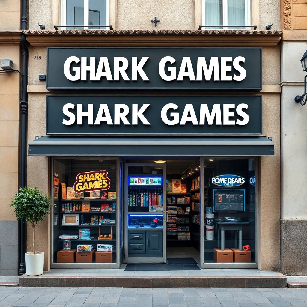 Negocio Shark Games