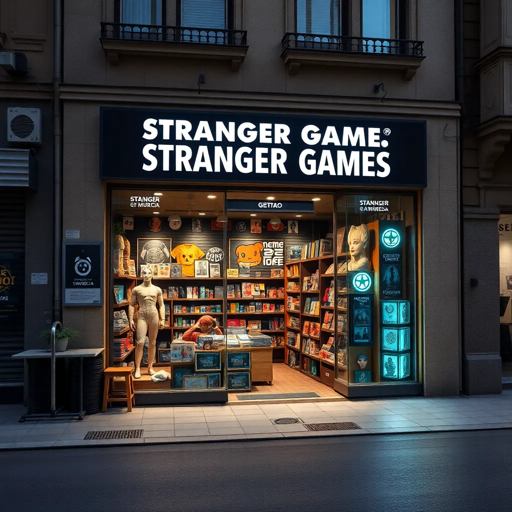 Negocio Stranger Games
